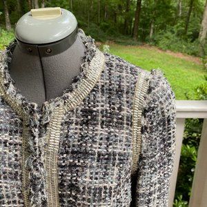 Tory Burch - Shabby Rock Chic Sequined Cardigan